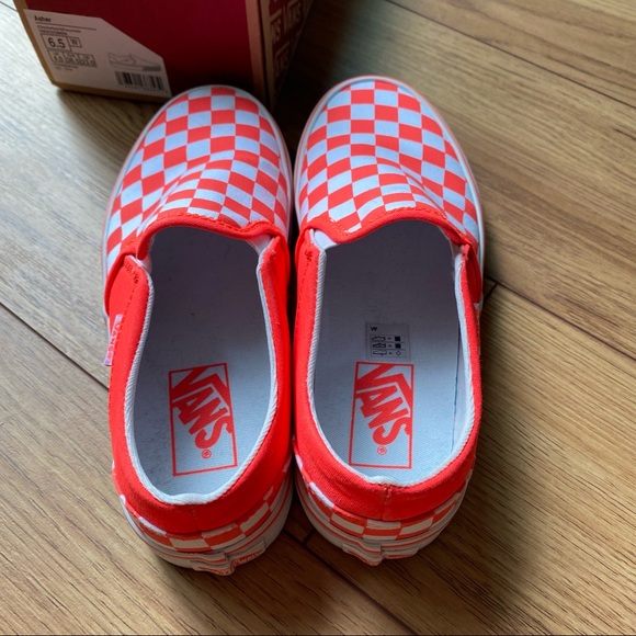 Checkerboard Asher slip ons - Picture 3 of 15